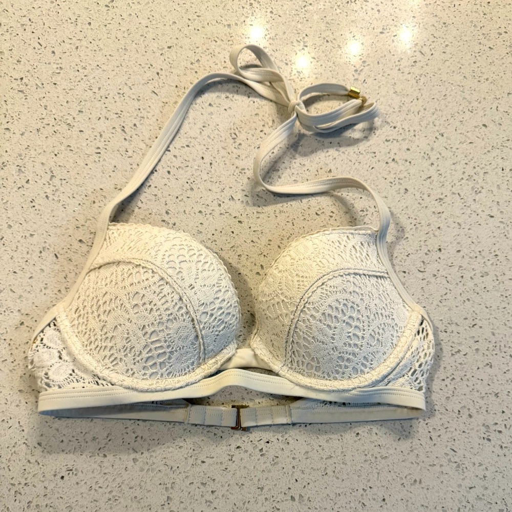 Abercrombie Push-up Lace Bikini Top Small